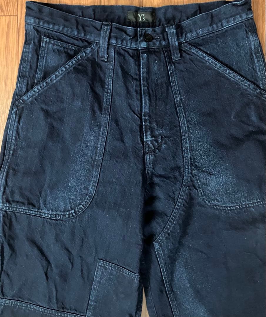Y's 10OZ DENIM WORK PANTS/インディゴ