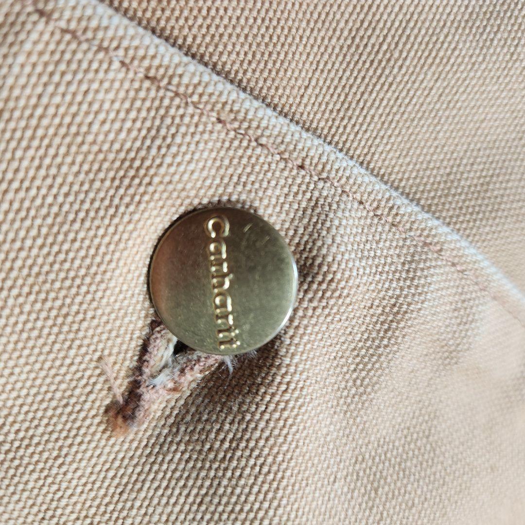 カーハート　カバーオール　ミシガンチョアコート　ダック生地