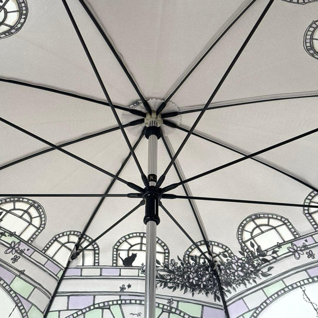 【未使用級】銀座かねまつ　kanematsu 　雨傘　長傘　傘　　日本製