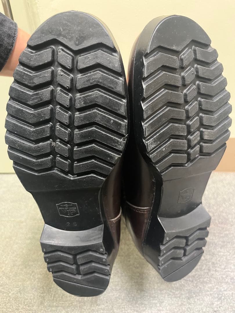 陸上自衛隊　半長靴　装甲用　戦車靴　26cm