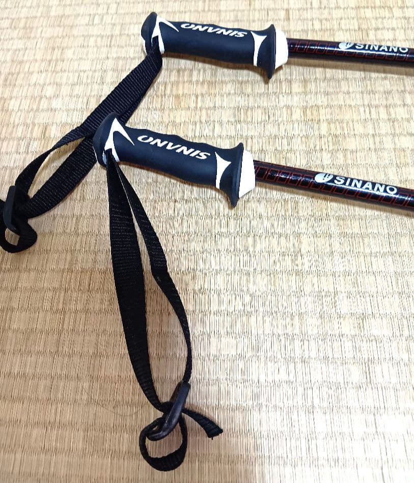 SINANO シナノ 伸縮式ストック スキーポール フリーX AL 中古品