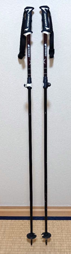 SINANO シナノ 伸縮式ストック スキーポール フリーX AL 中古品