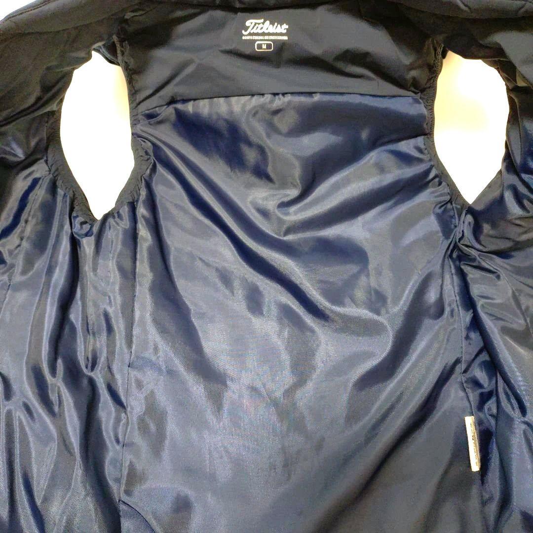 極美品★Titleist タイトリスト ゴルフ用 中綿ベスト M ネイビー