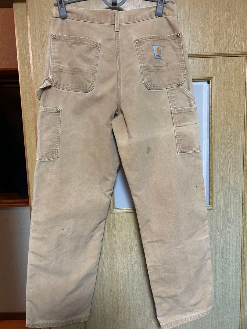 [USA製]Carhartt ダブルニー　W30×L30