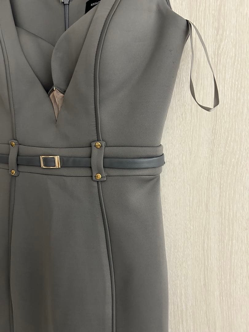 美品 ローブドフルール ドレス キャバ ミニ グロッシー