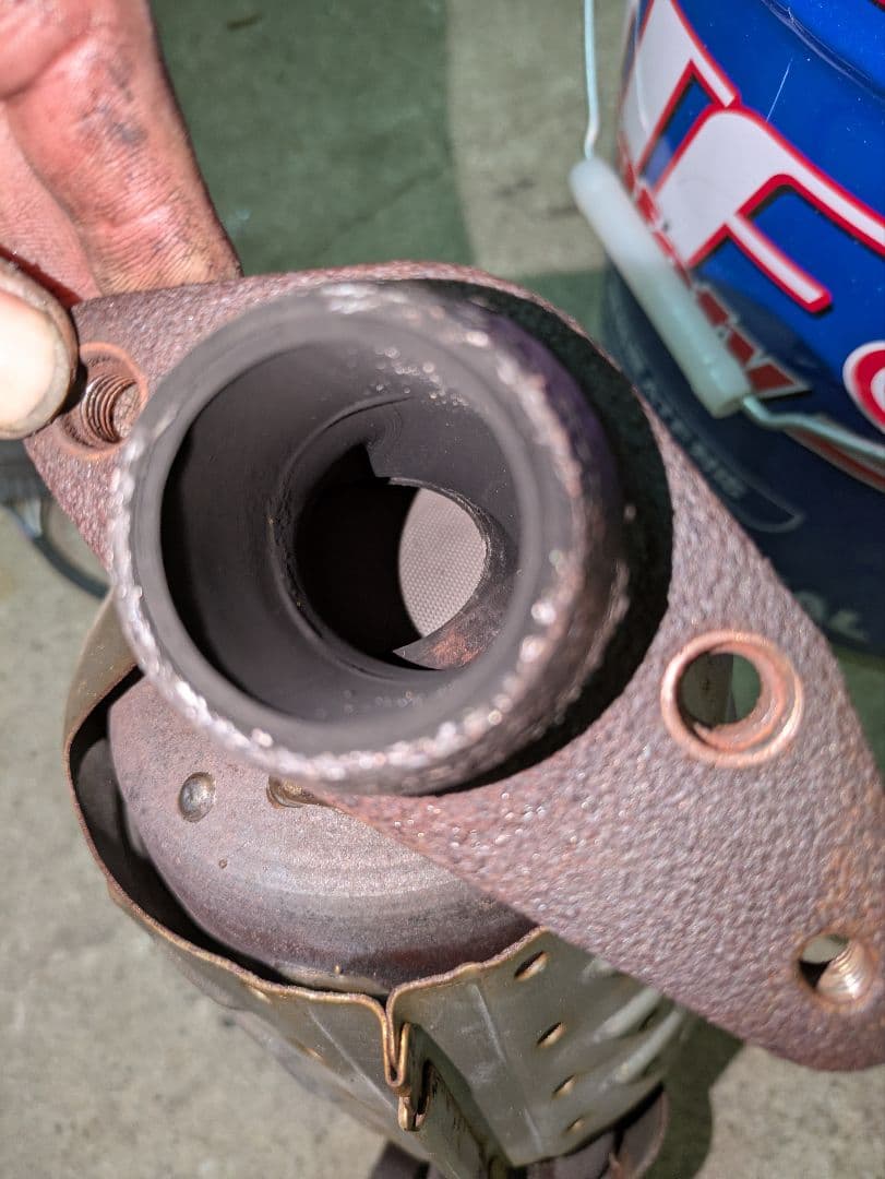 佑*護様 中身綺麗　ワゴンR　スティングレーターボ　MH23S　触媒　チェックラ