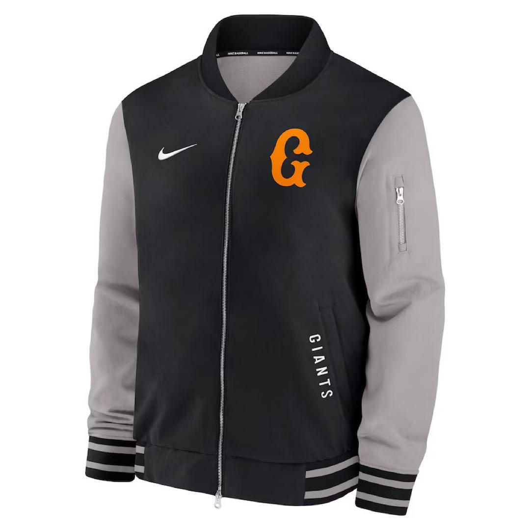 専用　読売ジャイアンツ ナイキ ブラック×グレー グラウンドコート L