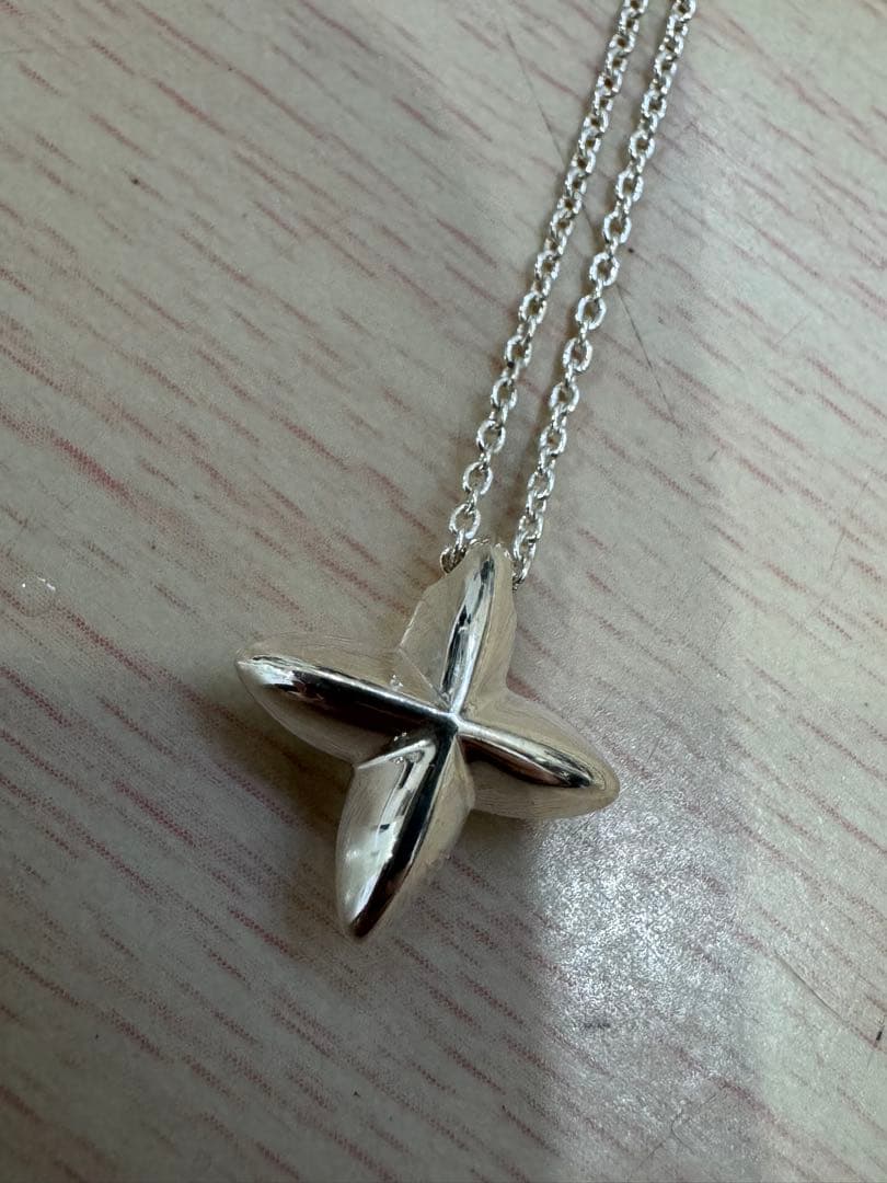 Tiffany&Co. シルバー925 クロス型ペンダントネックレス