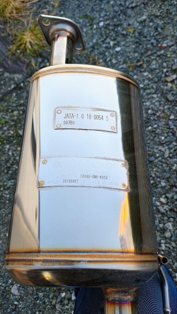 今週末限定！直接お届け！ ホンダ N-BOX JF3 ターボ車 無限マフラー