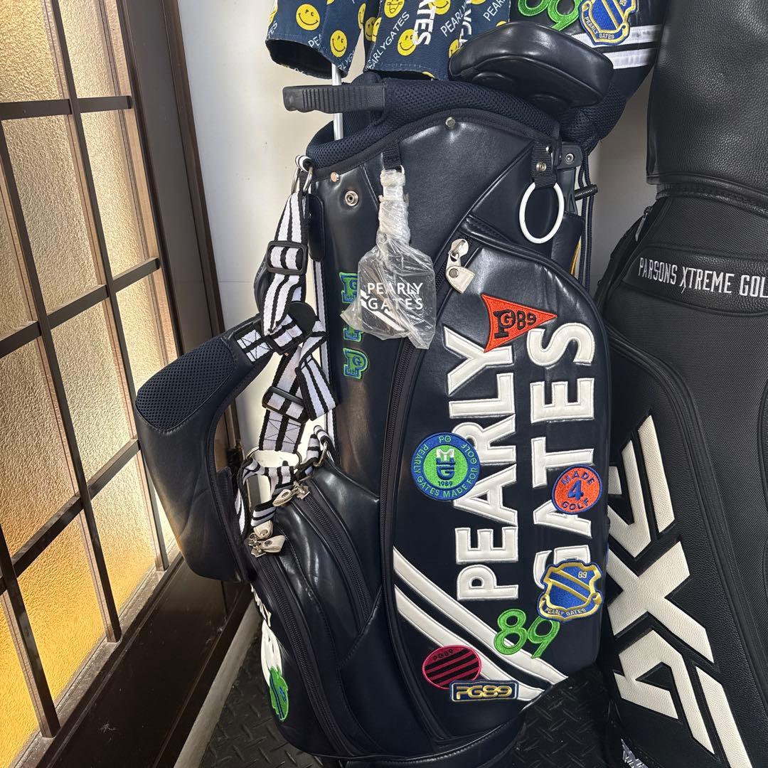 PEARLY GATES スタンドキャディバッグ　 ヘッドカバー各種セット