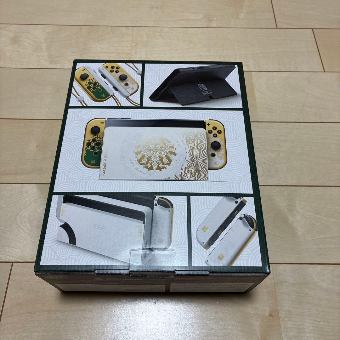 任天堂Switch 本体　有機EL ゼルダの伝説 エディション【美品】