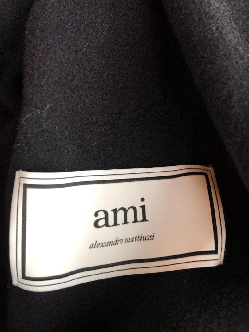 【新春SALE】カシミヤ混　ami アミ　チェスターコート