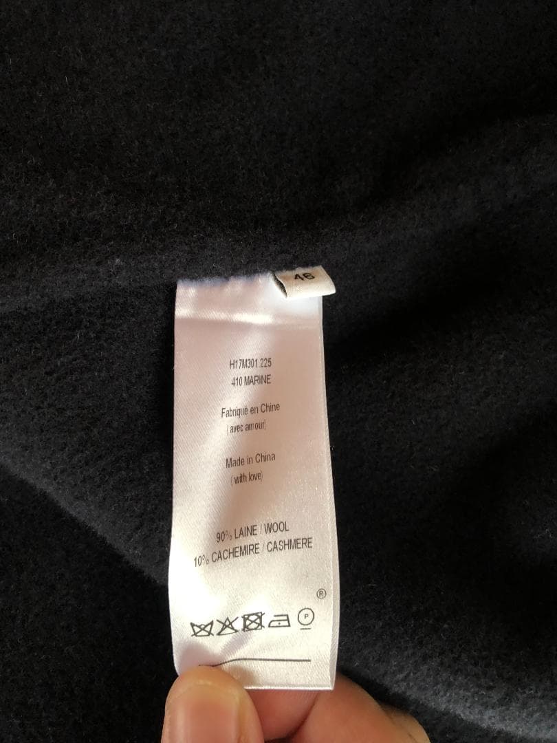 【新春SALE】カシミヤ混　ami アミ　チェスターコート