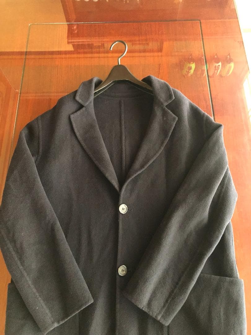 【新春SALE】カシミヤ混　ami アミ　チェスターコート