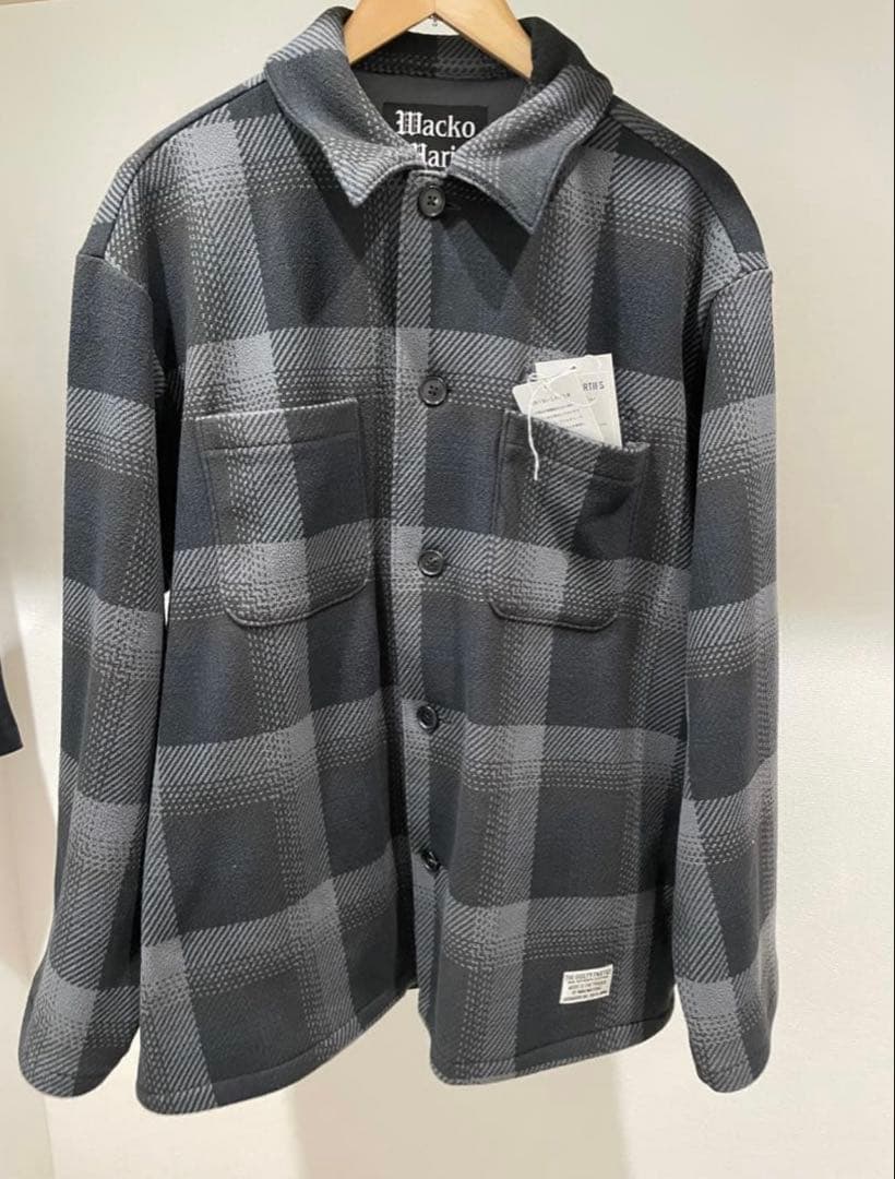 24aw ワコマリア フリース　ジャケット　試着のみ