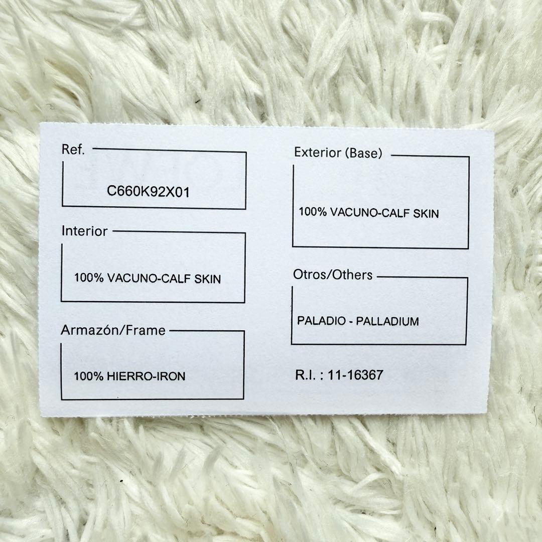 【未使用品】ロエベ メンズ キーケース ソフトグレインカーフ ６連 アナグラム