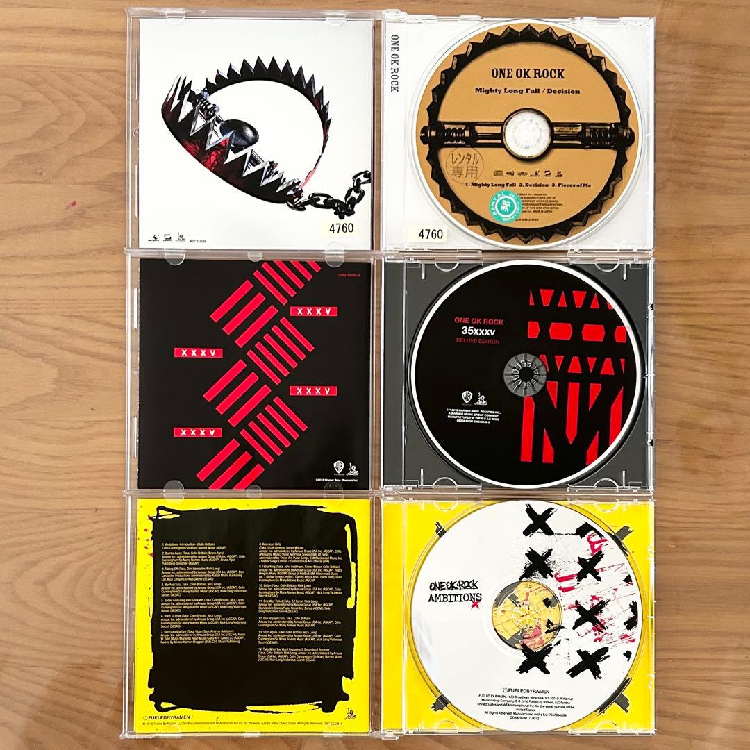 ONE OK ROCK アルバム シングル　セット　9枚