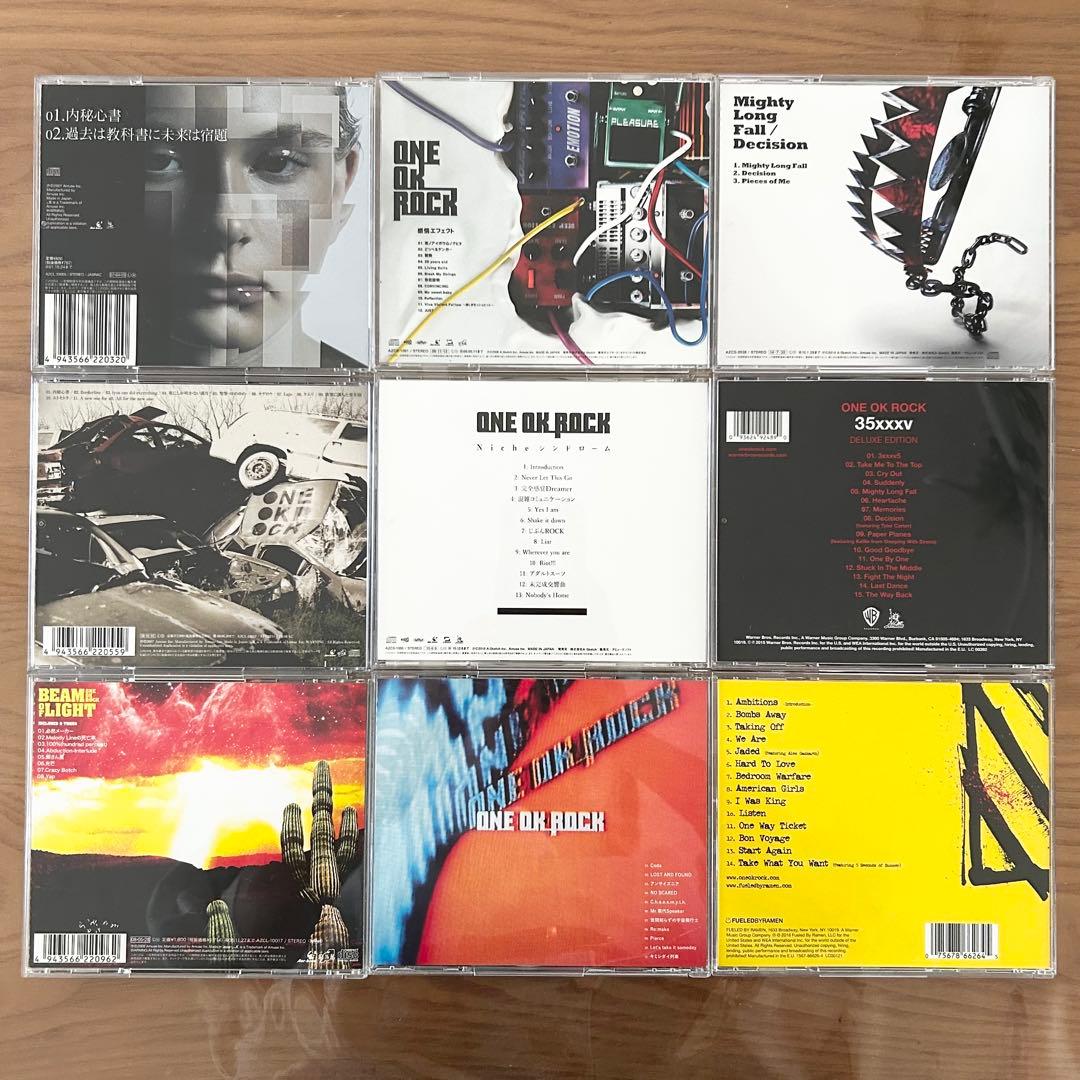 ONE OK ROCK アルバム シングル　セット　9枚
