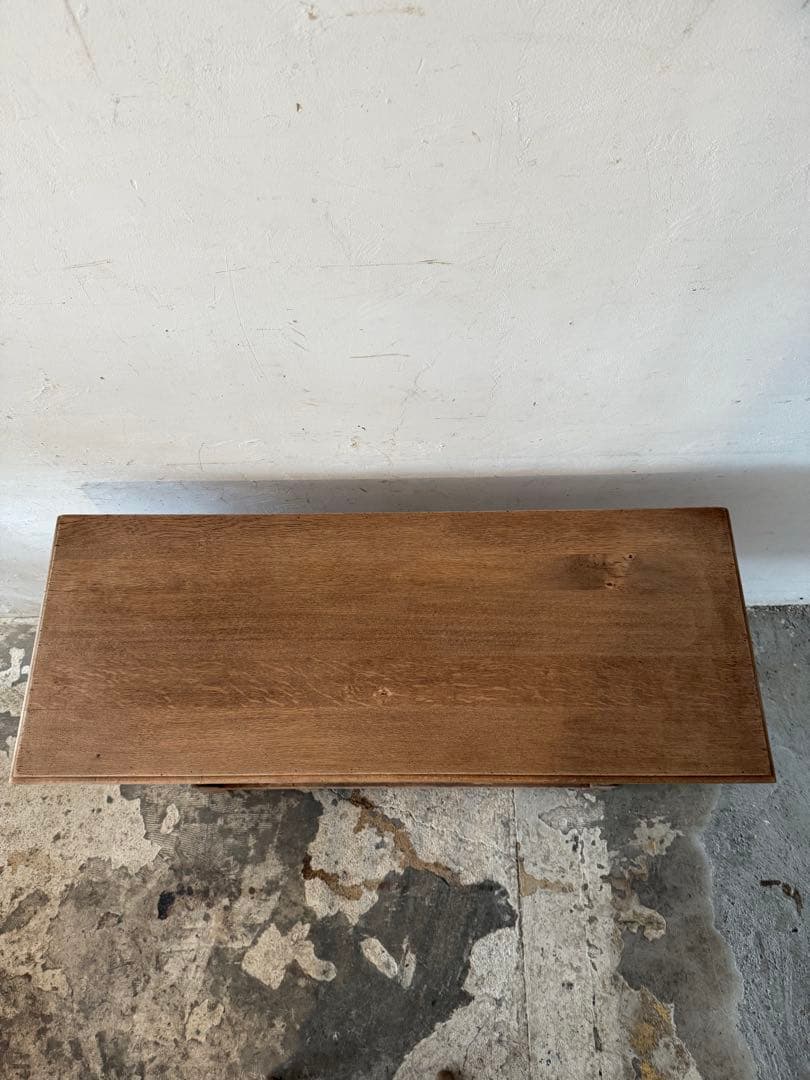 ビンテージ　ドロワー カウンター　コンソール　キッチンテーブル　剥離