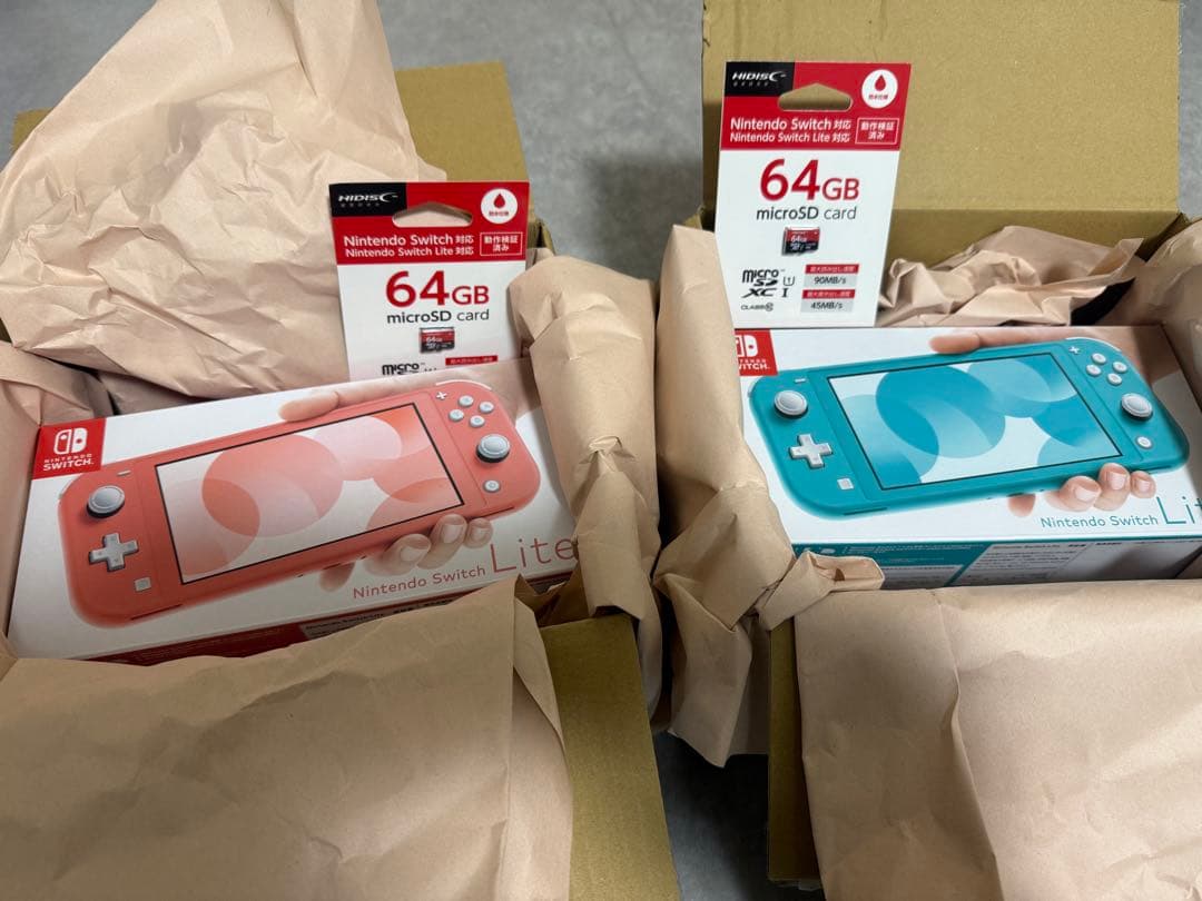 Nintendo Switch Lite　ターコイズ コーラル 本体 2セット