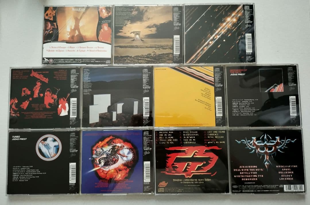 Judas Priest 11枚 国内盤