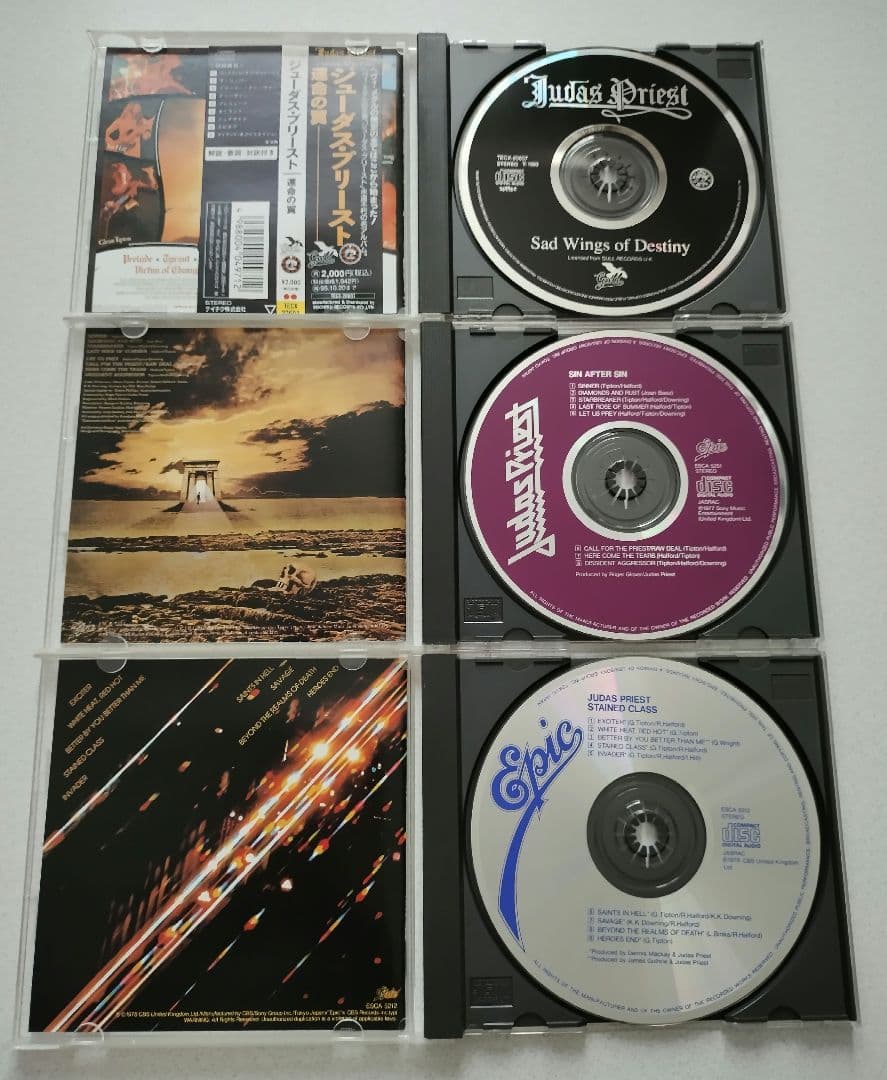 Judas Priest 11枚 国内盤