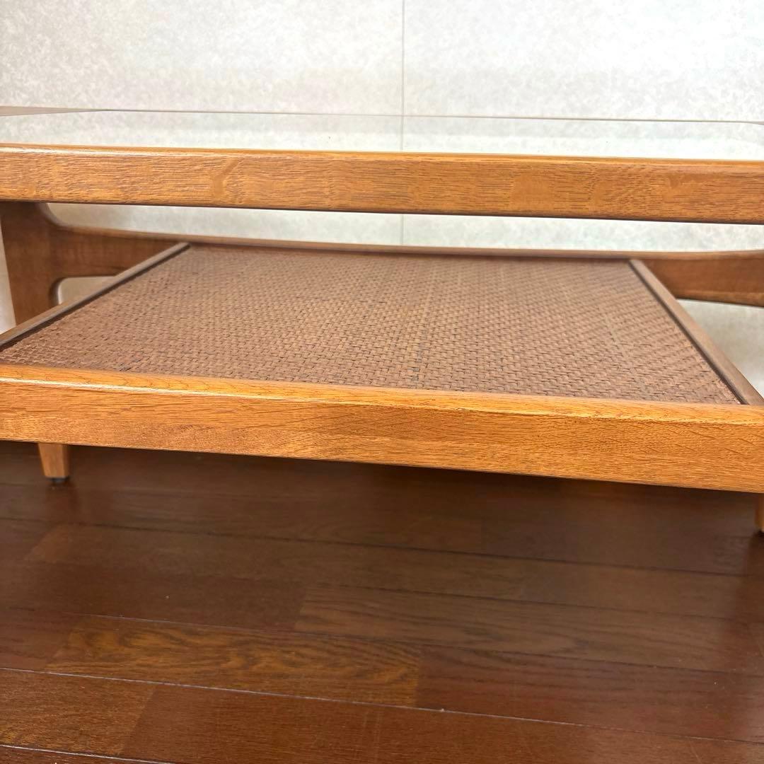 【美品】クラッシュゲート カナリス リビングテーブル