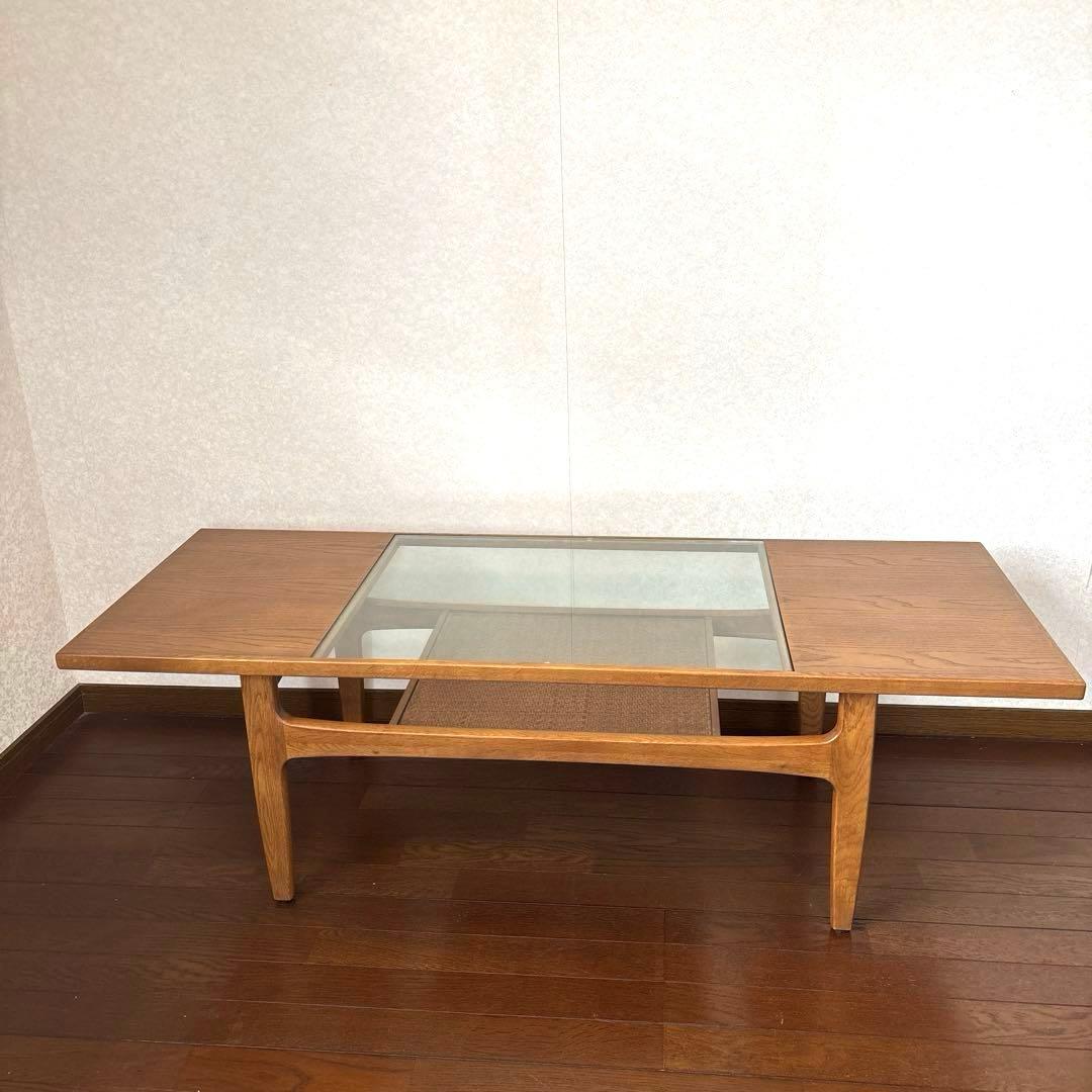 【美品】クラッシュゲート カナリス リビングテーブル