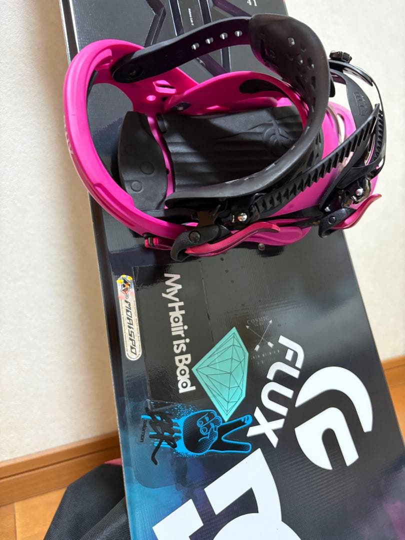 DC スノーボード 150 ビンディング・ゴーグル・ケースまとめ売り