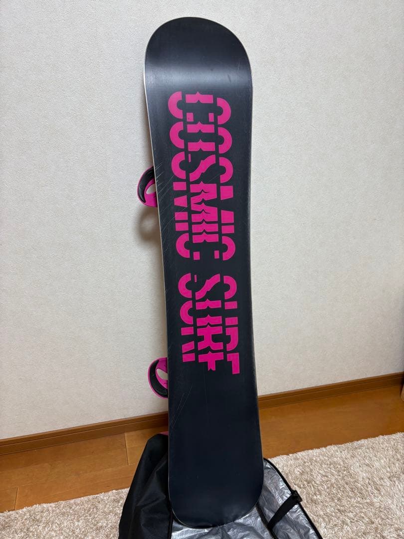 DC スノーボード 150 ビンディング・ゴーグル・ケースまとめ売り