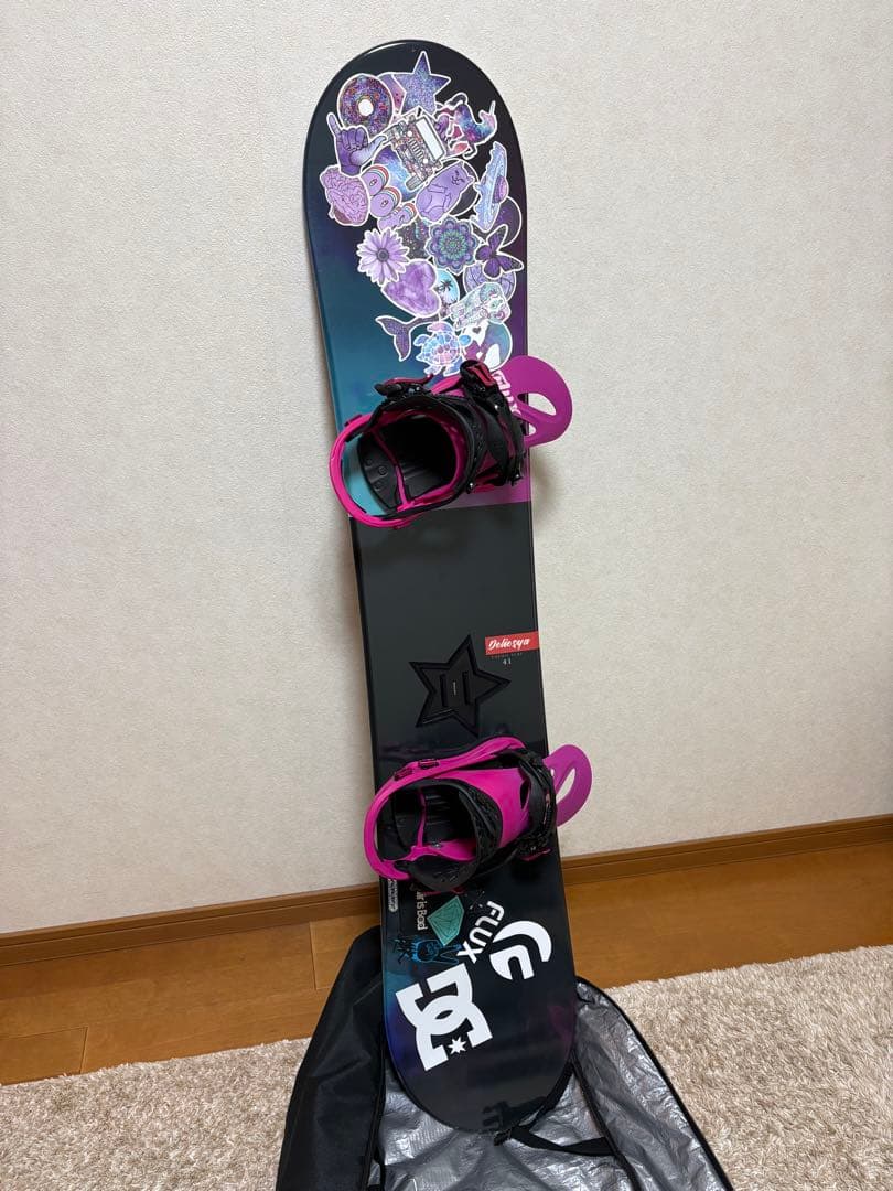 DC スノーボード 150 ビンディング・ゴーグル・ケースまとめ売り