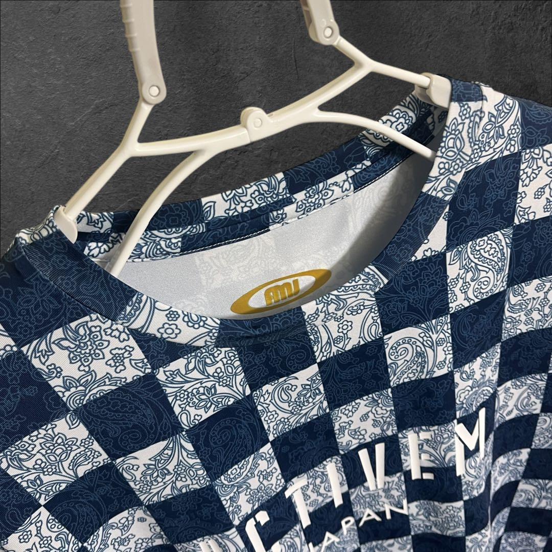 アクティブーム　アンダーウェア　Tシャツ 2枚セット　ペイズリー柄　XL 野球