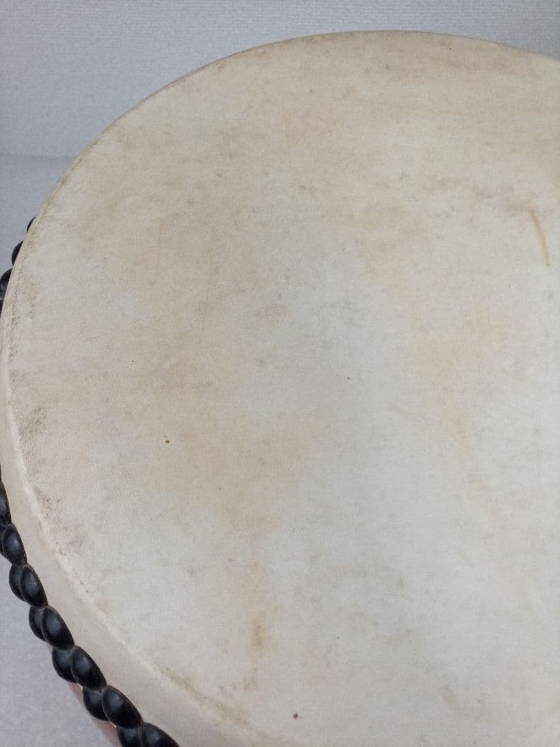 和太鼓 本欅胴 長胴太鼓 面径約30cm　*AN26