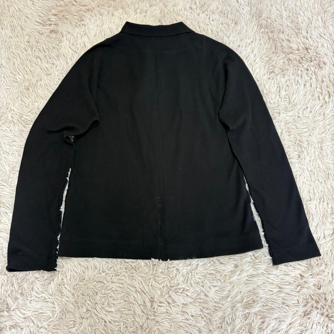 ワイズ　Y’s　ヨウジヤマモト (2) 変形テーラードジャケット　シングル　黒