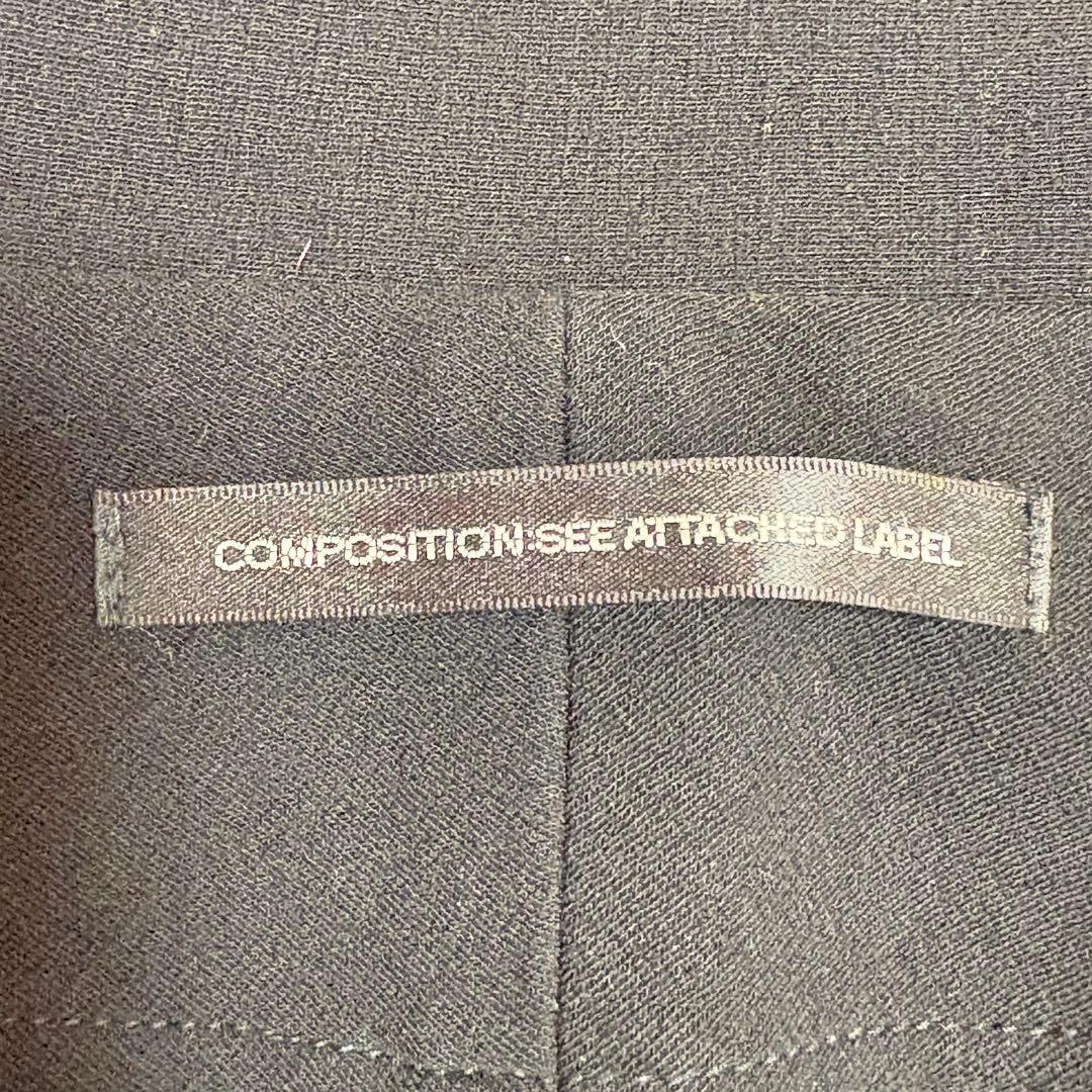 ワイズ　Y’s　ヨウジヤマモト (2) 変形テーラードジャケット　シングル　黒