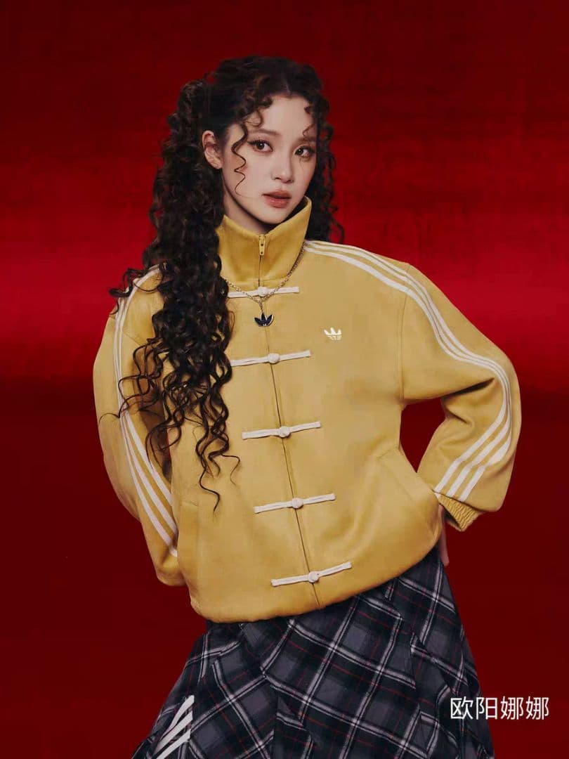 ◆マヤ◆ レトロスタンドカラー✨長袖ジャケットカエルボタン付き