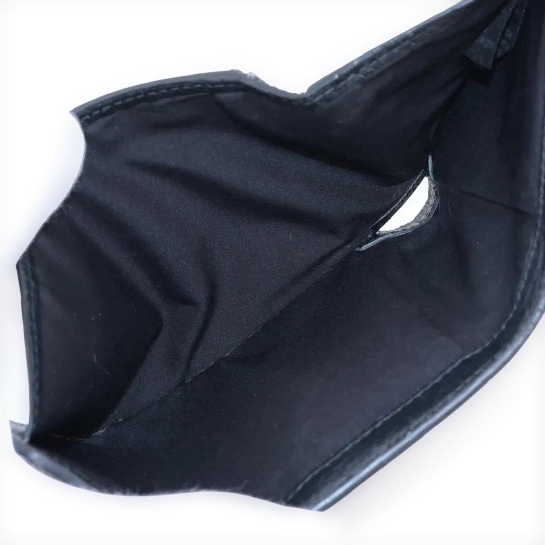 メゾン マルジェラ 4ステッチ レザー コンパクト ウォレット　Margiela