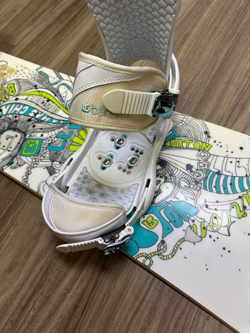 スノーボード Burton 148cm ビンディング Burton sizeM