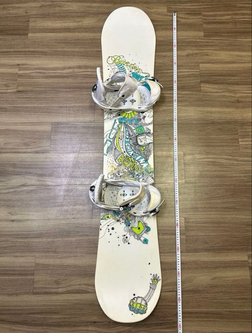 スノーボード Burton 148cm ビンディング Burton sizeM