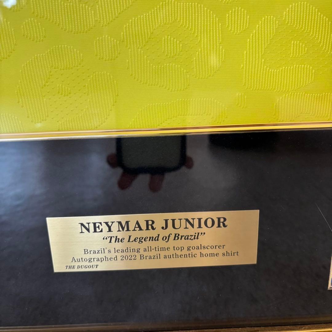 証明書付き 2022年 ネイマールジュニア ブラジル代表 サイン入りユニフォーム