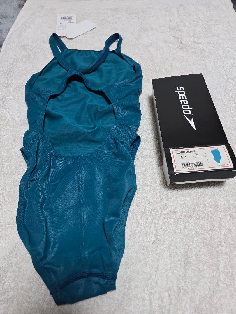 スピード　ファーストスキン　競泳水着　ハイレグ　ダークグリーン