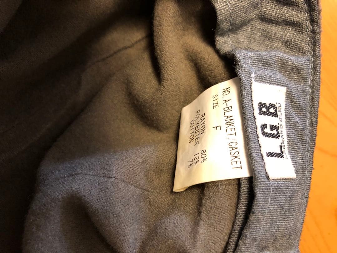 LGB ルグランブルー　帽子　キャスケット　フリーサイズ