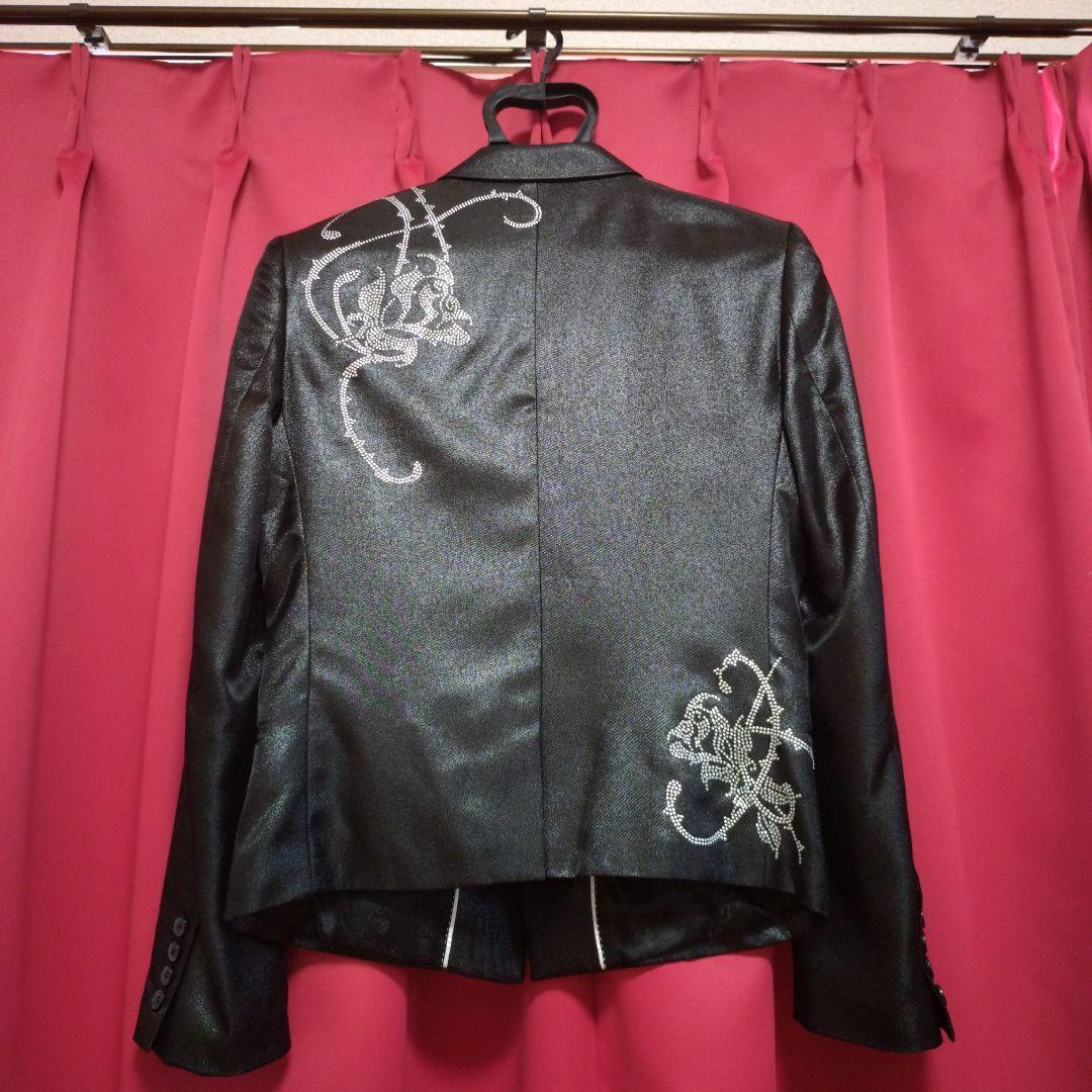 ミダスMIDAS　光沢ブラックスーツ　光沢感あり！　トルネードマート好きな方にも