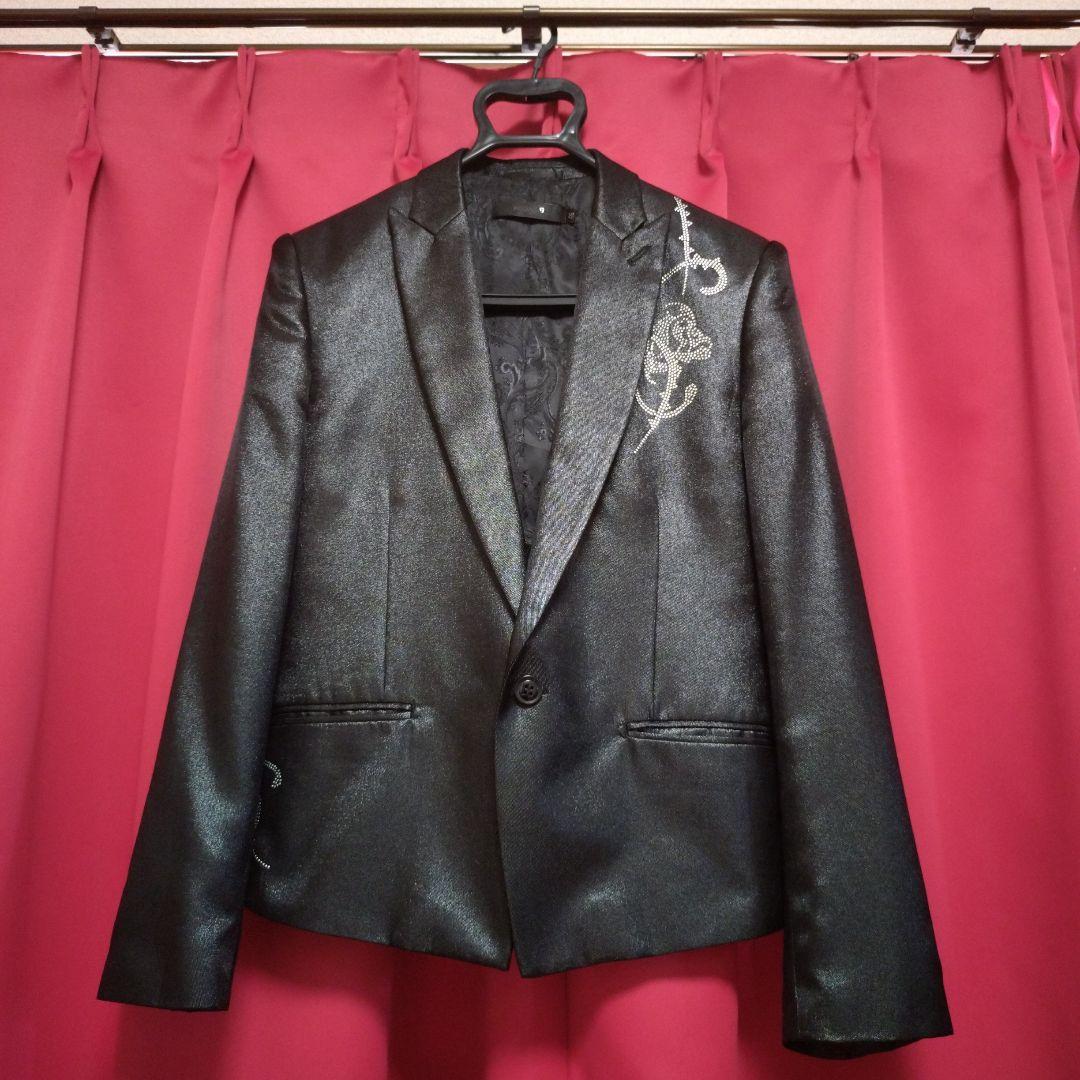 ミダスMIDAS　光沢ブラックスーツ　光沢感あり！　トルネードマート好きな方にも