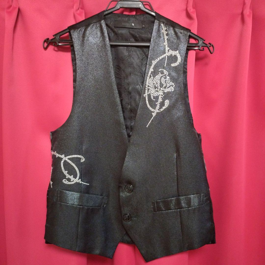 ミダスMIDAS　光沢ブラックスーツ　光沢感あり！　トルネードマート好きな方にも