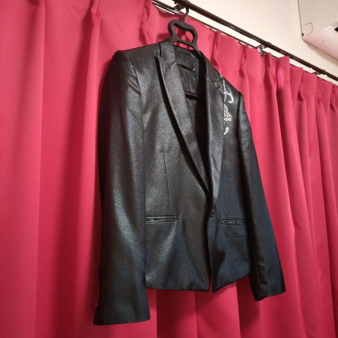 ミダスMIDAS　光沢ブラックスーツ　光沢感あり！　トルネードマート好きな方にも