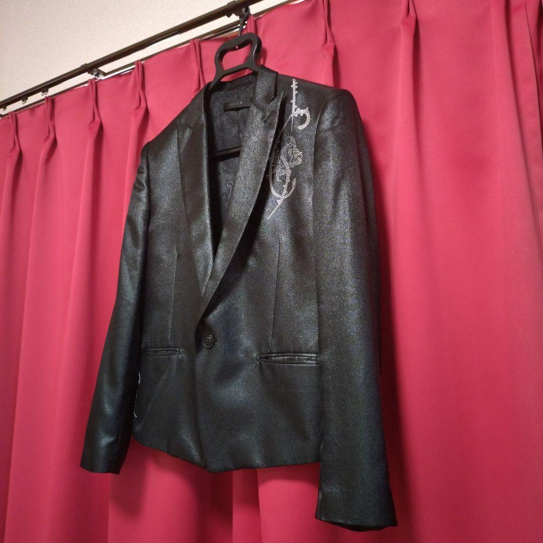 ミダスMIDAS　光沢ブラックスーツ　光沢感あり！　トルネードマート好きな方にも