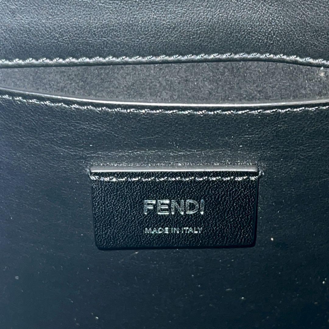 FENDI フェンディ トートバッグ ショッピング レザー ロゴ ハンド