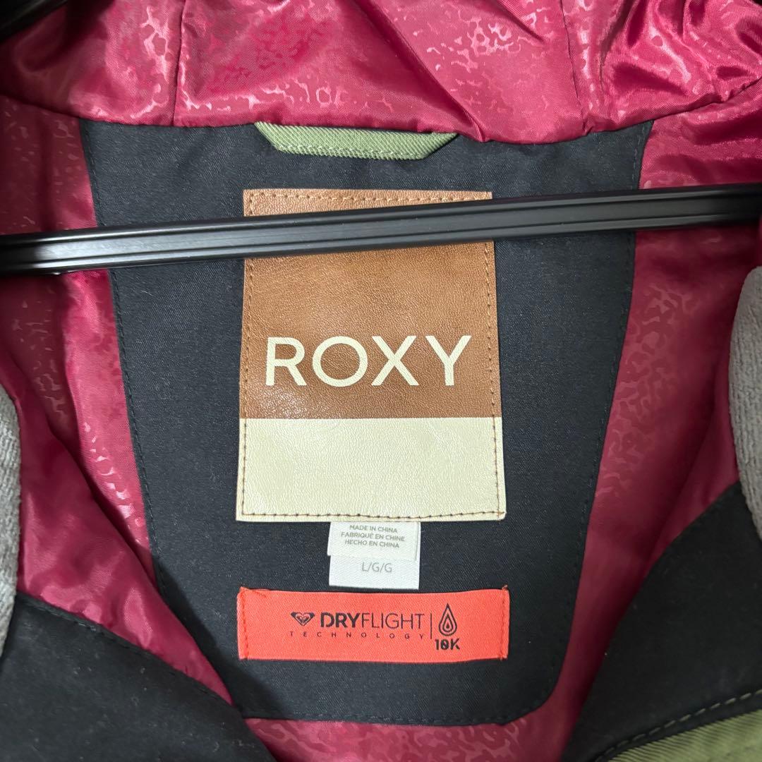 ROXY スノーボードウェア　Lサイズ　カーキ