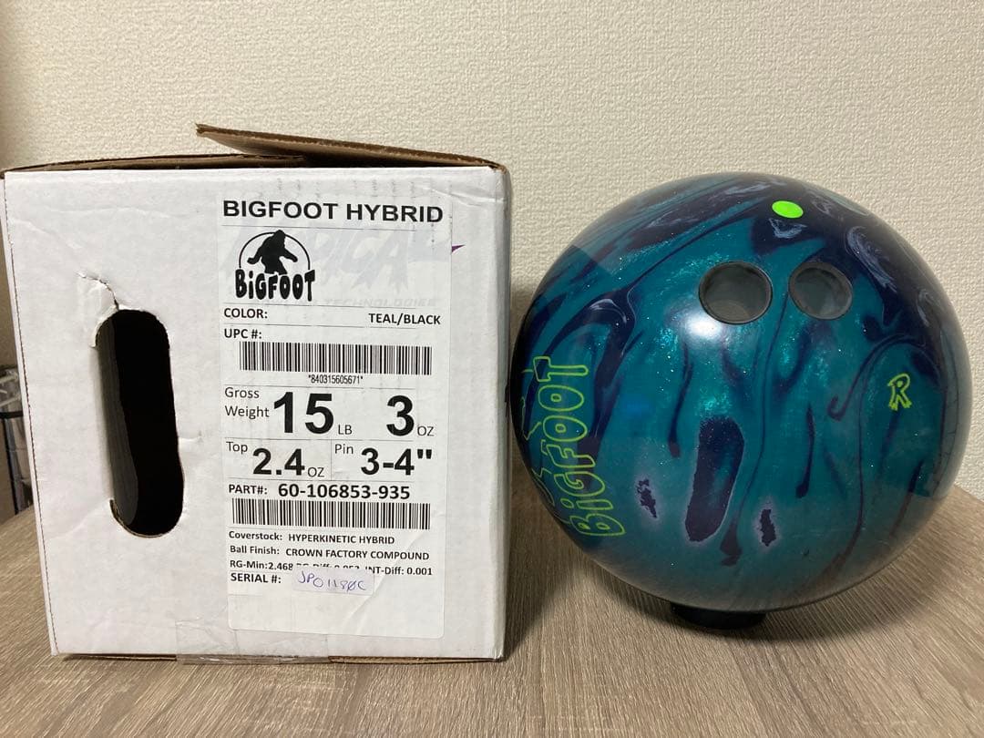 ラディカル ビックフット15Pツーハンド、サムレス仕様